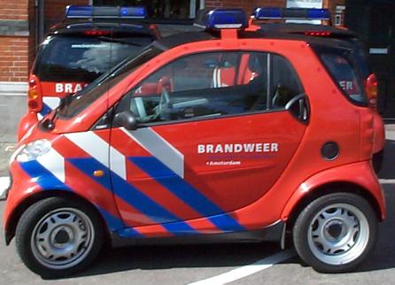 a fire company car