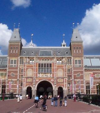 a tower in Amsterdam