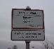 a sign warning about travelling along the canal [click to enlarge]