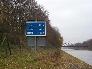 a sign with distances, 56 km to Hannover [click to enlarge]