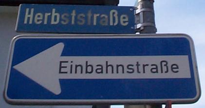 Herbst Street sign