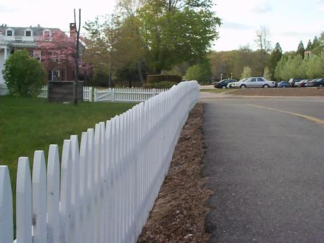 a picket fence