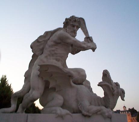 statue in Karlsruhe