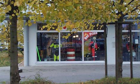 a store window in Braunschweig