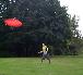 Josh throwing a frisbee [click to enlarge]