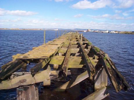 pier in Scotland