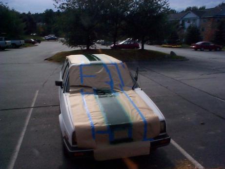 getting a paint job